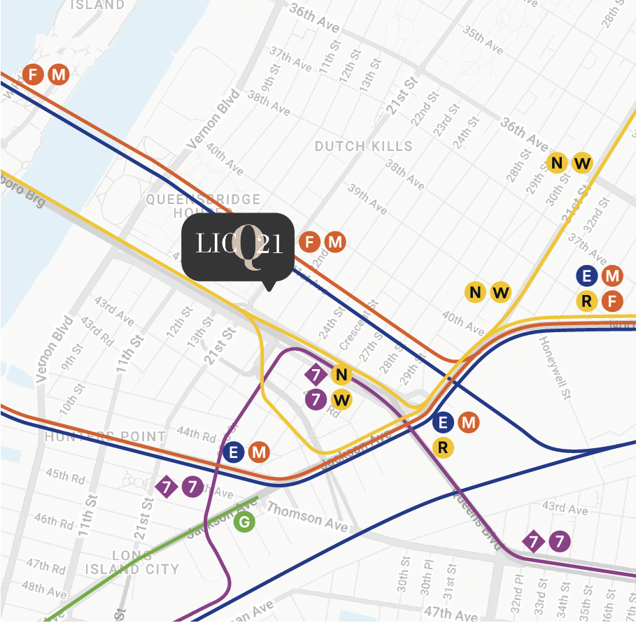 Location and subway map